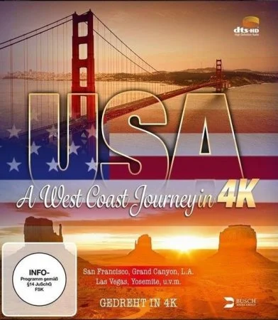 USA A West Coast Journey 4K (2014) DOCU Ultra HD 2160p REMUX