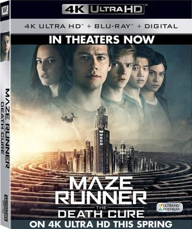 Maze Runner The Death Cure 4K Blu-ray 2018