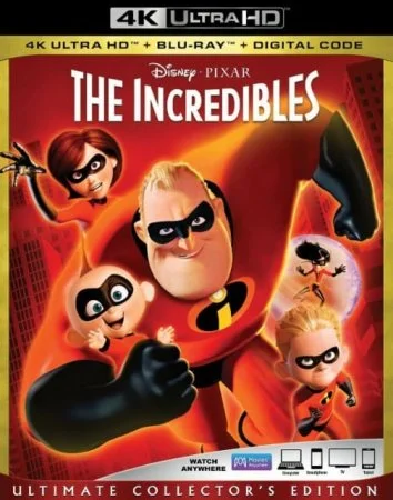 The Incredibles 4K Blu-ray UHD