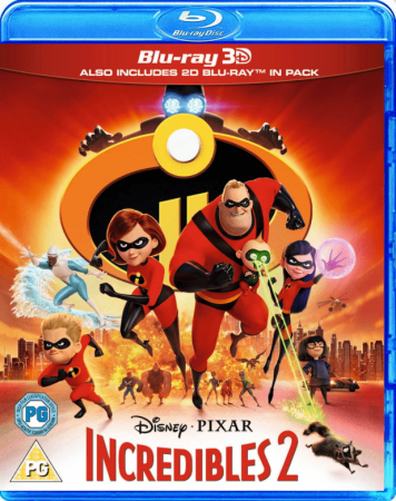 Incredibles 2 (2018) 1080p 3D Full HD