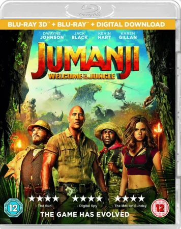 Jumanji Welcome to the Jungle (2017) 1080p 3D Full HD