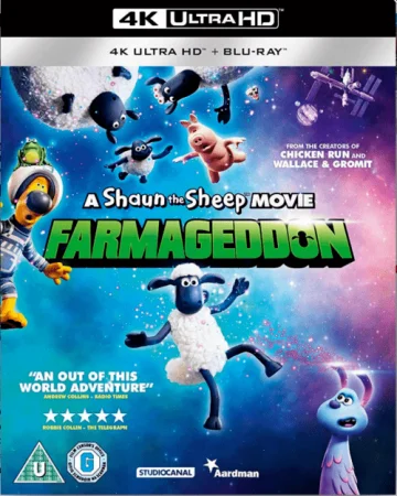 A Shaun the Sheep Movie Farmageddon 4K 2019 Ultra HD 2160p