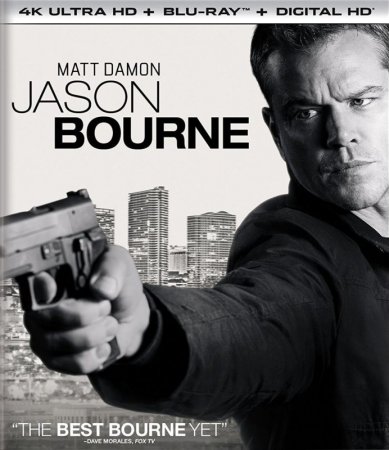 Jason Bourne 4K 2016 Ultra HD 2160p