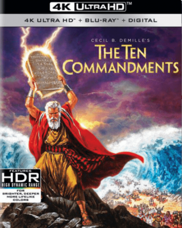 The Ten Commandments 4K 1956 Ultra HD 2160p