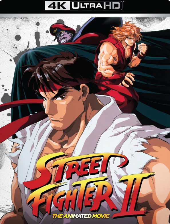 Street Fighter II: The Animated Movie 4K 1994 Unrated Ultra HD 2160p