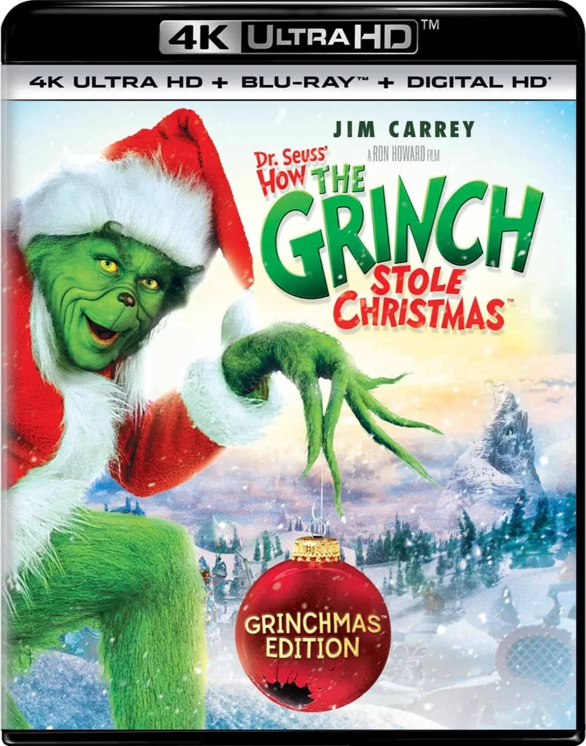 How the Grinch Stole Christmas 4K 2000 Ultra HD 2160p