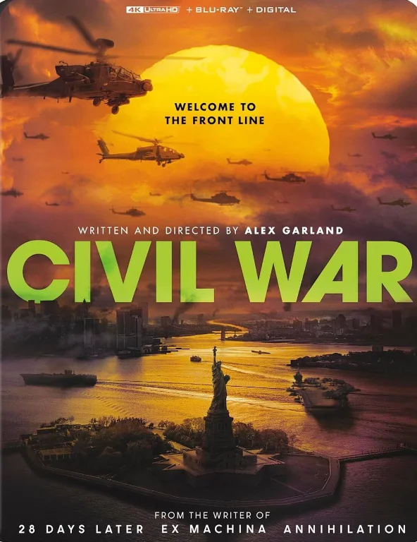 Civil War 4K 2024 Ultra HD 2160p