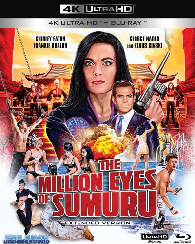 The Million Eyes of Sumuru 4K 1967 Ultra HD 2160p