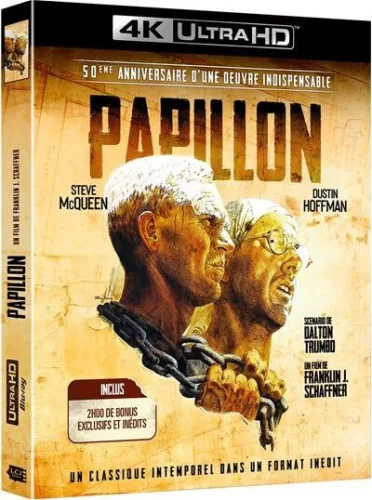 Papillon 4K 1973 Ultra HD 2160p