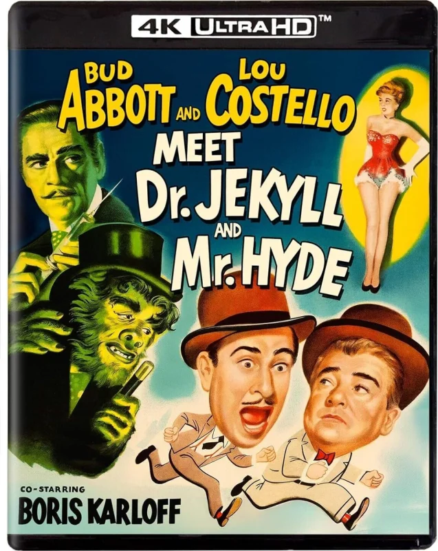 Abbott and Costello Meet Dr. Jekyll and Mr. Hyde 4K 1953 Ultra HD 2160p