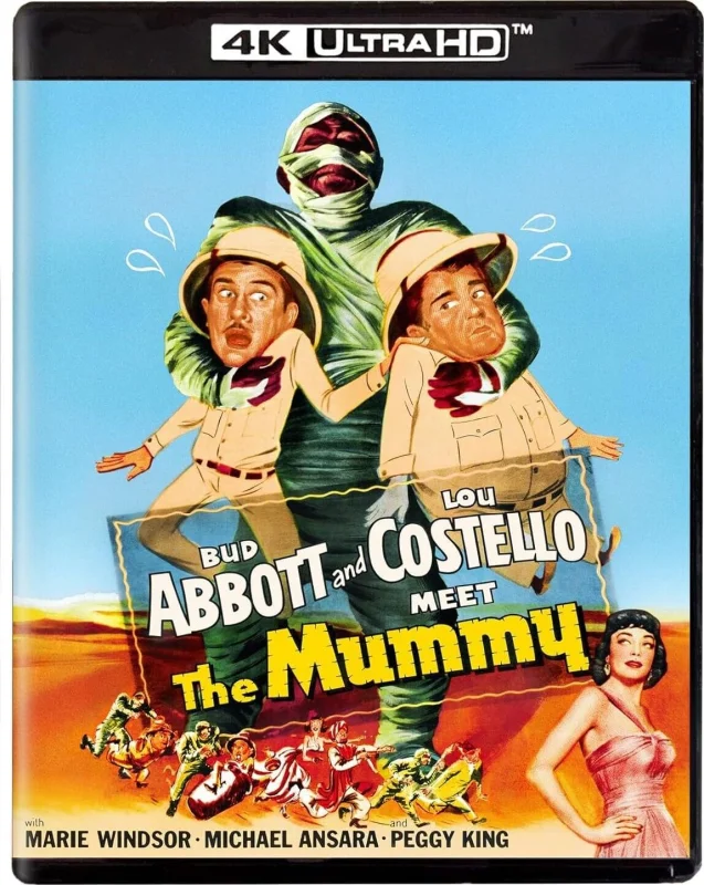 Abbott and Costello Meet the Mummy 4K 1955 Ultra HD 2160p