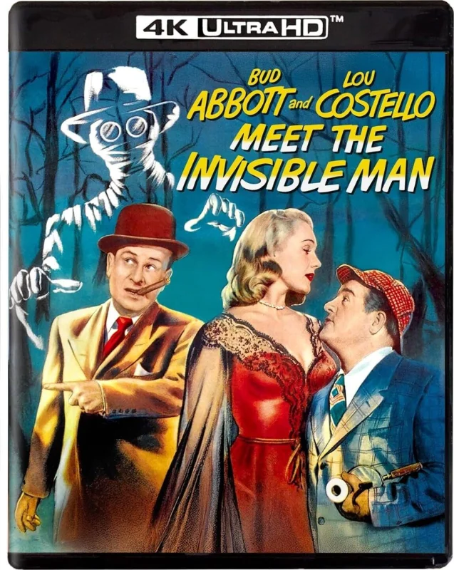 Bud Abbott and Lou Costello Meet the Invisible Man 4K 1951 Ultra HD 2160p