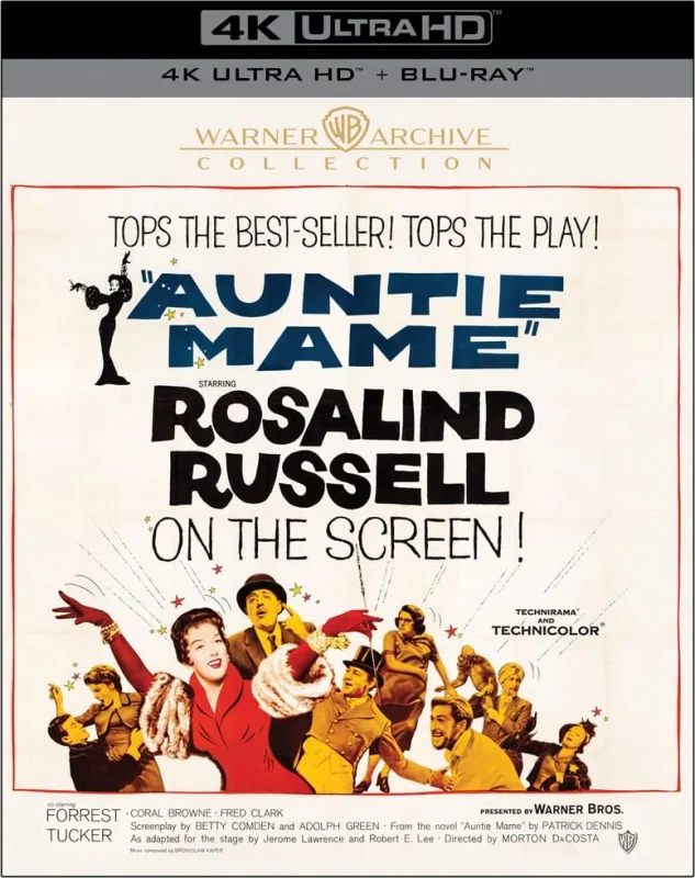 Auntie Mame 4K 1958 Ultra HD 2160p